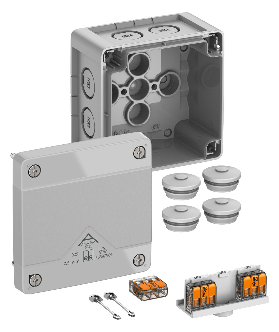 1St. Spelsberg Abox Pro SLK-2,52 Abzweigkasten, Schutzart IP66/IP67/IP69
