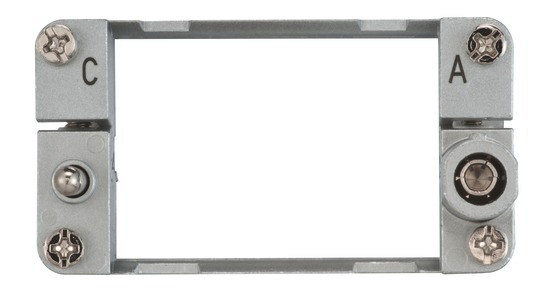 1St. Harting 09140100303  Gelenkrahmen, für 3 Module, A ... C, Baugröße: 10 B