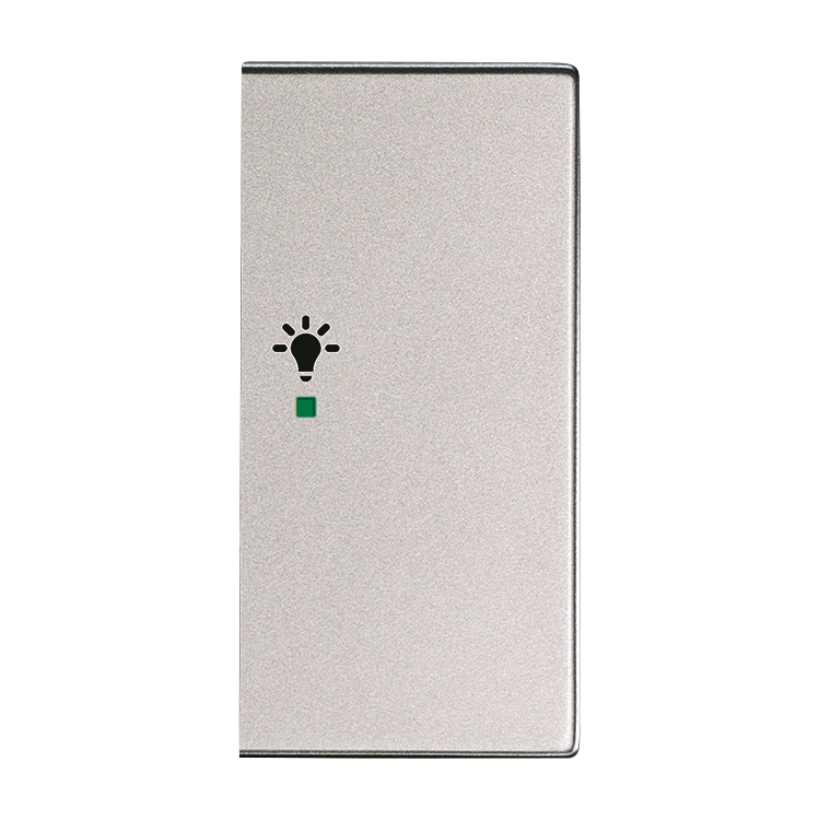 1St. Busch-Jaeger 6231-22-83 Wippe, 2-fach rechts, mit Symbol Licht Busch-free@home alusilber