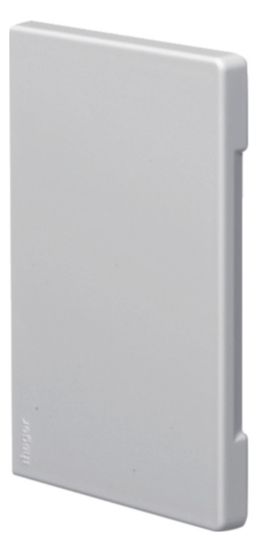 1St. Hager BR8513069016 Endstück halogenfrei BR/A 85x130 OT80 vw