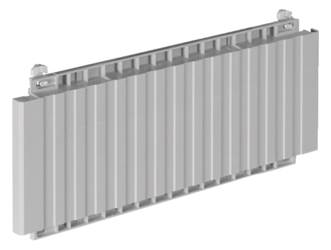 1St. Hager ZAY79363 Frontblende, Ersatzteil, für Zähleranschlusssäulen, Baureihe 155 / 175