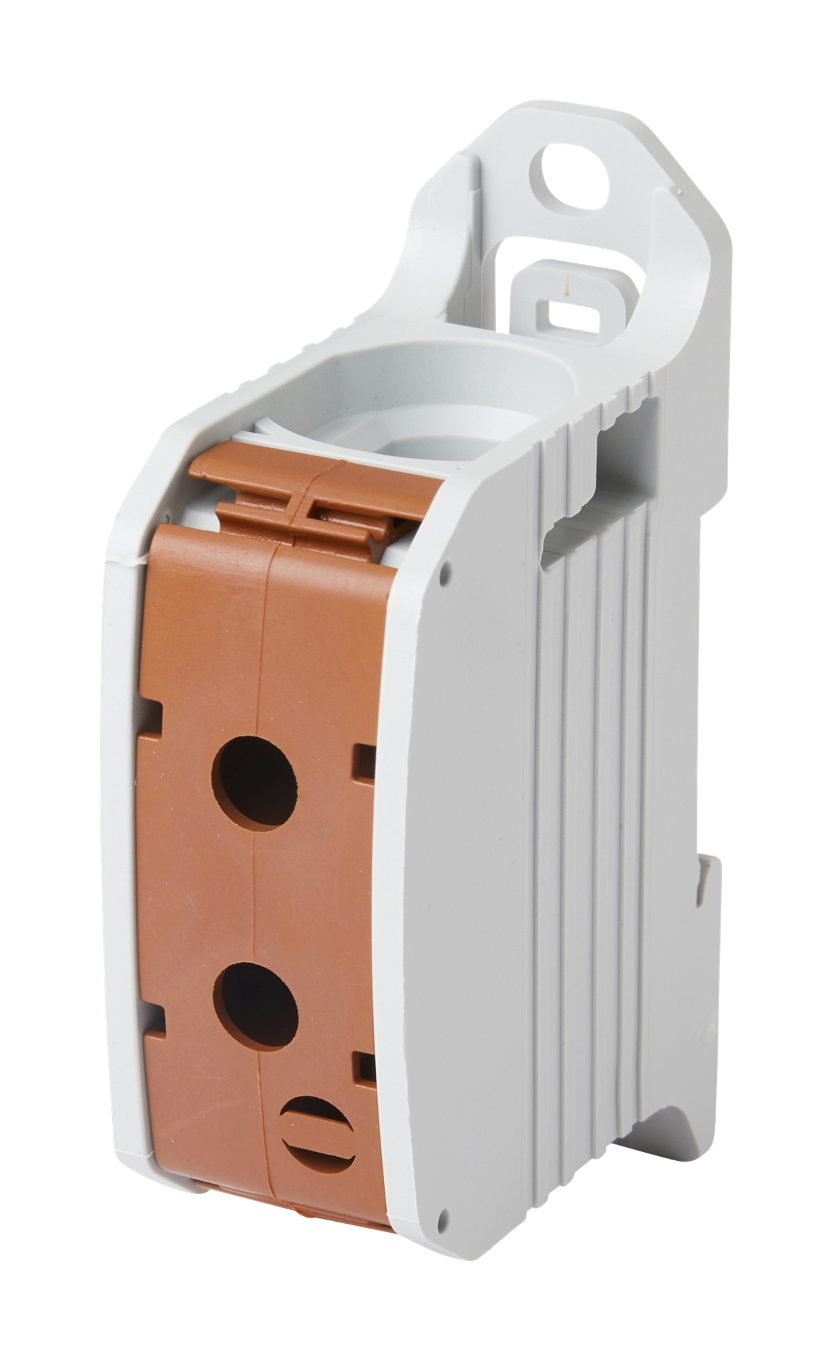 2St. F-Tronic RKA95br Reihenklemme 95mm², 1polig, braun, CU/AL, RKA95br 7730073