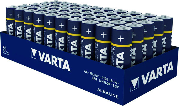 1St. Varta 4106229395 Batterien Energy Mignon AA Tray 50 Stück