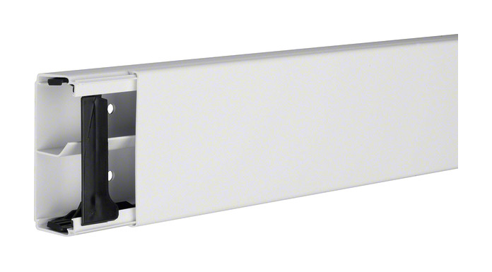 2m Hager LF4009109016 Leitungsführungskanal mit Trennwand PVC LF 40x90mm verkehrsweiß