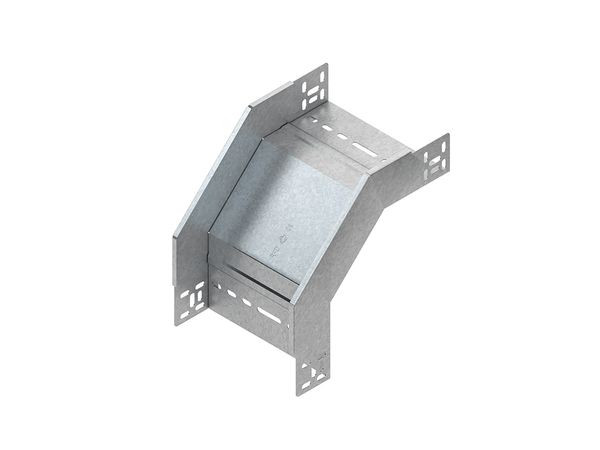 1St. Niedax RFD 60.100 Fallstück für KR, 60x102 mm, mit unglochten Seitenholmen, Stahl, bandverzinkt DIN EN 10346, inkl. Zubehör RFD 60.100