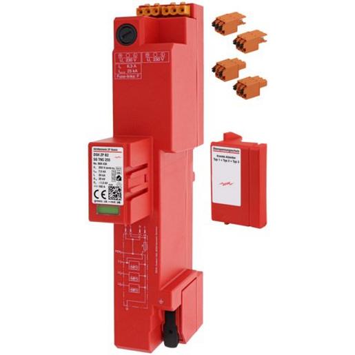 1St. Dehn 909430 DSH ZP B2 SG TNC 255, Kombi-Ableiter Typ1+2+3 DEHNshield ZP Basic 2 SG für TNC-Systeme