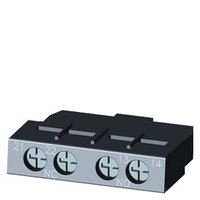 1St. Siemens 3RV2901-1E Hilfsschalter querliegend, 1S+1Ö, für Le...
