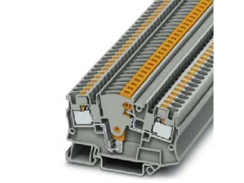 1St. Phoenix PTME 4 Messwandler-Trennklemme 500 V 24 A Push-in-Anschluss Anzahl der Anschlüsse: 2 0,2 mm² - 6 mm