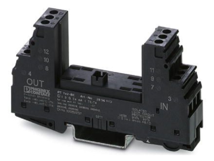 1St. Phoenix 2856113 Überspannungsschutzbasiselement-PT 1X2-BE