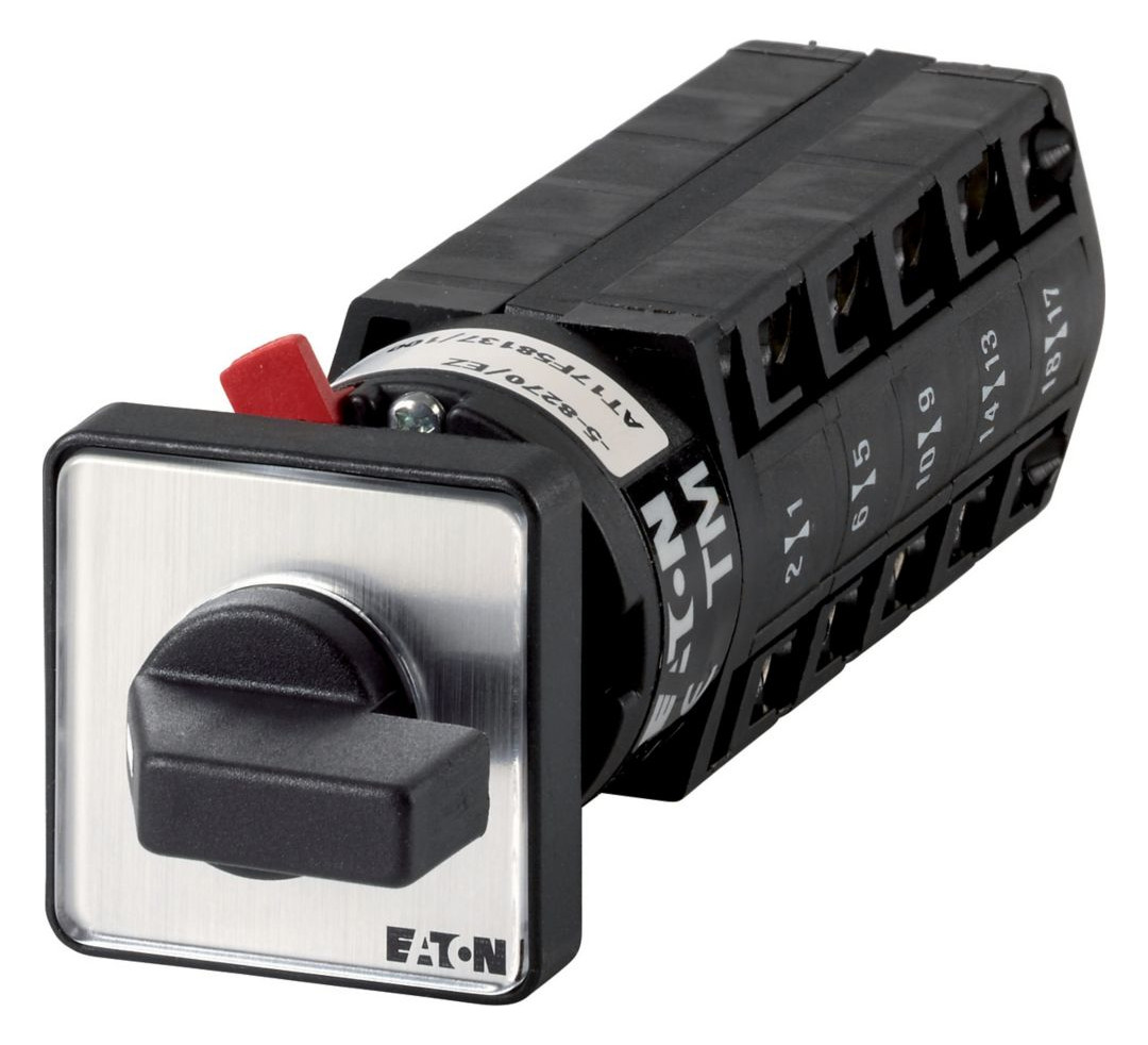 1St. Eaton TM-5-8369/EZ Umschalter 046126 Kont:10 10A 1-2 60 rast. Zentraleinbau