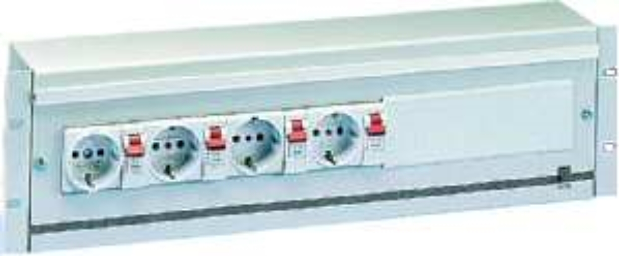 1St. Rittal DK 7480.035 POWERBOX 19 RAL 7035