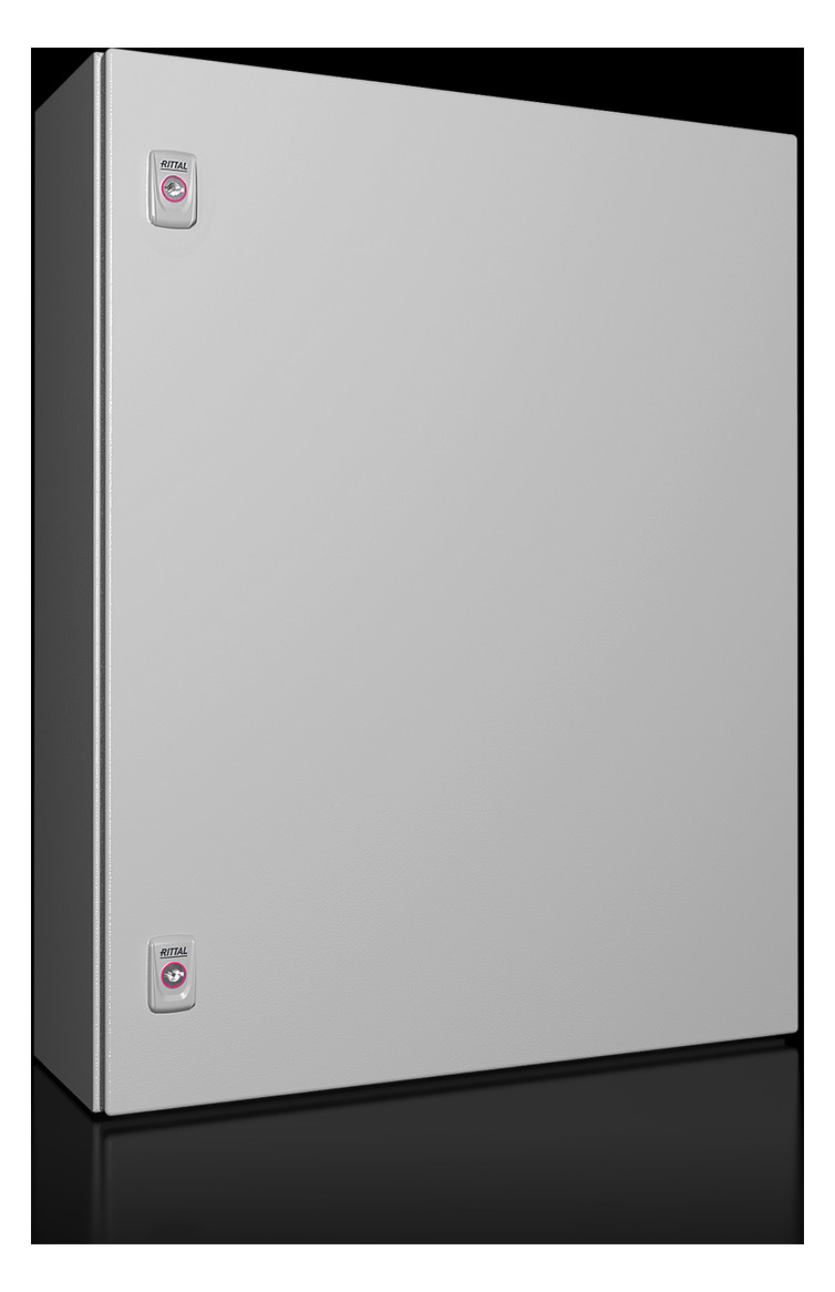 1St. Rittal AX 1076.000 Kompakt-Schaltschrank AX, 1-türig, BHT 6