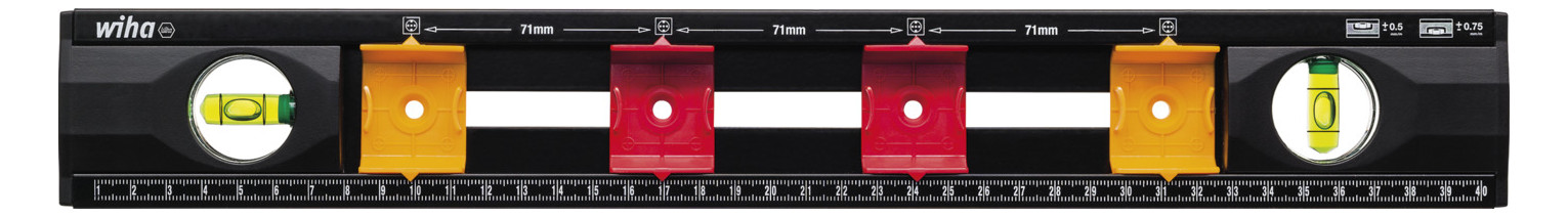 1St. Wiha SB 246-91 Electrician s 42074 spirit level Elektriker Wasserwaage