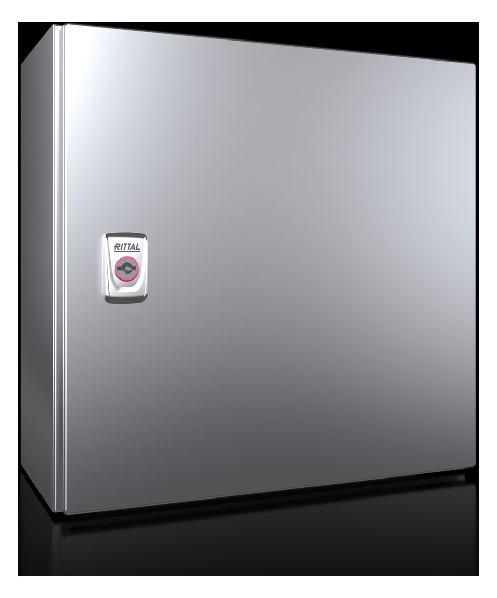 1St. Rittal AX 1006.000 Kompakt-Schaltschrank AX, Edelstahl 1.43 AX1006000 BHT 380x380x210 mm