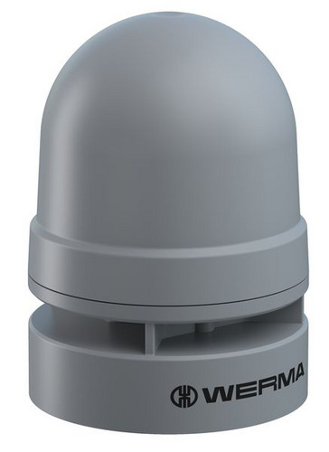 1St. Werma Mini Sounder Dauer/Puls 16070075 24VAC/DC grau
