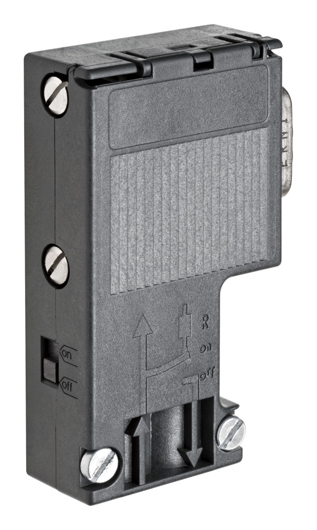 1St. Siemens 6ES7972-0BA12-0XA0 SIMATIC DP PROFIBUS-Stecker RS 485, Schr