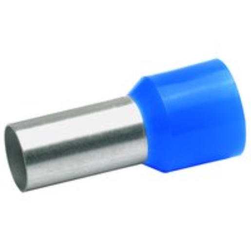 50St. Klauke 48020 Aderendhülsen DIN 46228 Teil 4, isoliert, 50qmm, 20mm lang, Cu, galvanisch verzinnt