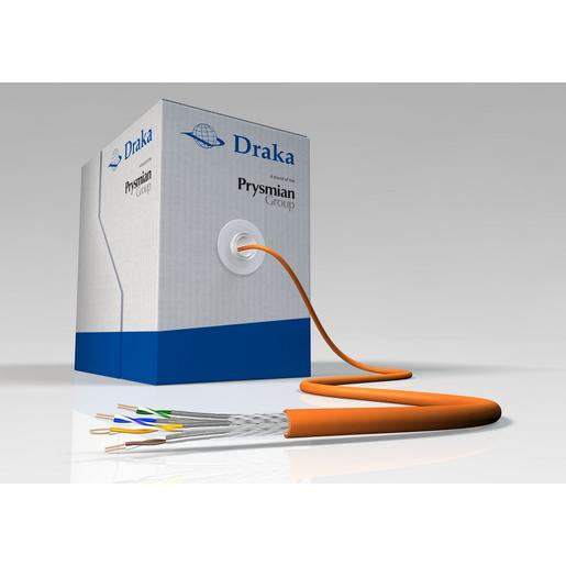 250m DRAKA-M UC900 SS23 Cat.7 S/F UC900 SS23 Cat.7 S/FTP 4P Ccas1d1a1 250B