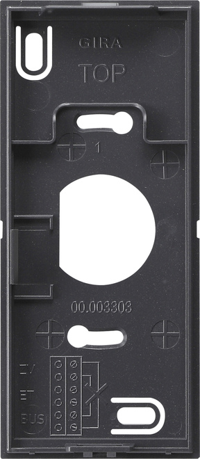 1St. Gira 851028 Montagepl. Wohnungsstation Video AP System 55 Anthrazit