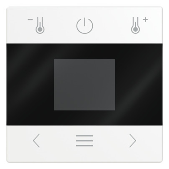 1St. Busch-Jaeger 1794 MDRT-914 Zentralscheibe für Raumtemperaturregler mit Display Bluetooth alpinweiß 2CKA006430A0412