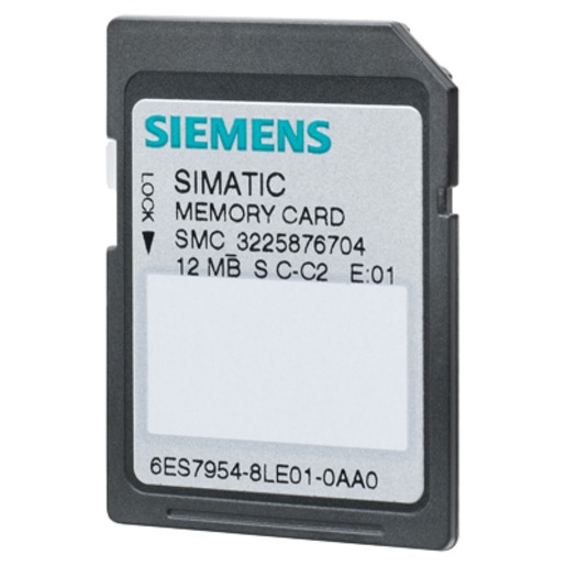 1St. Siemens 6ES7954-8LE03-0AA0 SIMATIC S7 Speicherkarte 12 MB für S7-1x