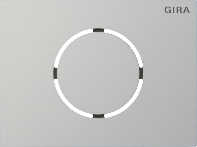1St. Gira 5579926 Front Türstationsmodul System 106 Aluminium
