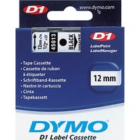 1St. NWL S0720530 Schriftband 12mmx7m, schwarz auf weiß