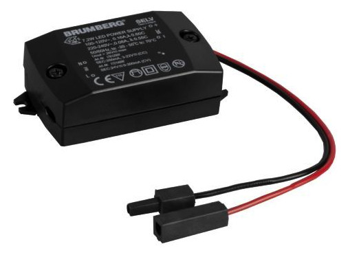 1St.Brumberg 17662000 LED-Konverter 350 mA, 1-7,2 W, schaltba,