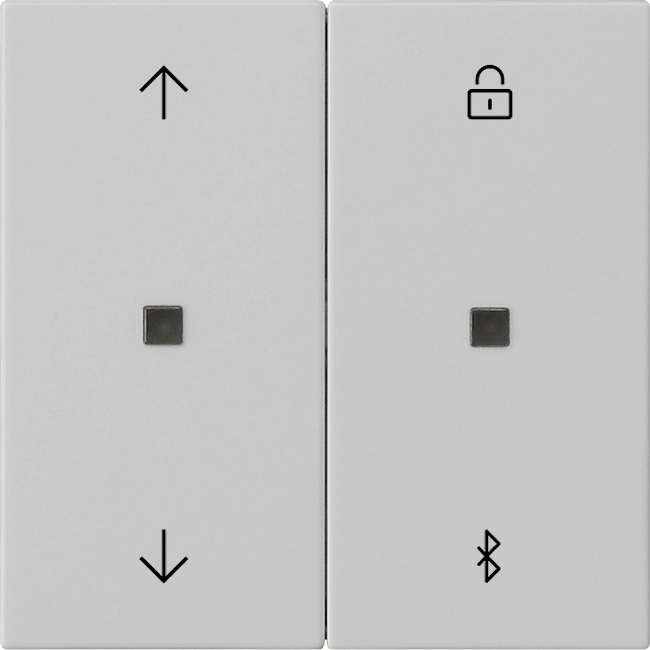 1St. Gira 5367015 S3000 Jal.- + Schaltuhr BT System 55 Grau m