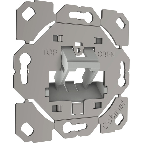 1St. COBINET 127138 Traegerplatte RJ45-TL« rapid 45¦ 1-fach