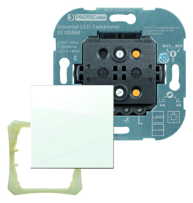 1St. Protec.class PTD 7350 Universal-LED Tastdimmer Set