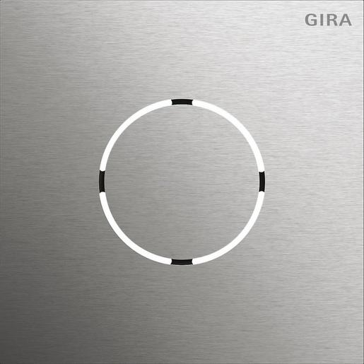 1St. Gira 5578914 Frontpl. Sprachmodul System 106 Edelstahl
