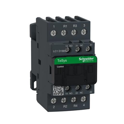 1St. Schneider Electric LC1D188P7 Leistungsschütz LC1D 4p, +1S+1Ö, Spule 230 V AC