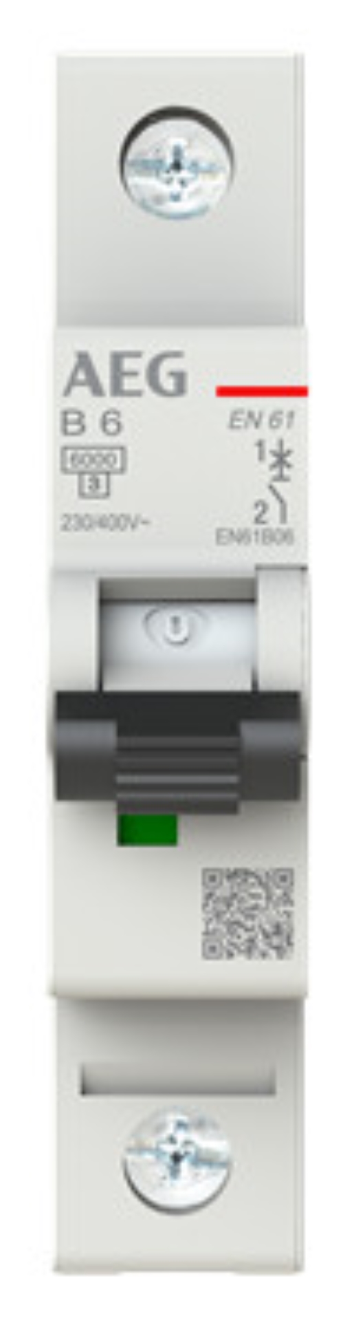 1St. AEG EN61B06 Leitungsschutzschalter AEG ElfaPlus 6kA, B-Charakteristik, 6A, 1P 2CDS251088R0065