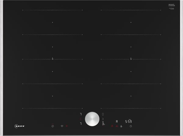 1St. NEFF T67TTX4L0 Flex Induktionskochfeld 70 cm mit Rahmen