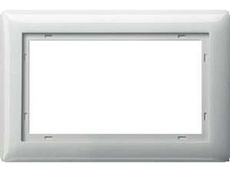 1St. Gira 100103 Abdeckrahmen 1,5-fach Standard 55 Reinweiß glänzend, 100103