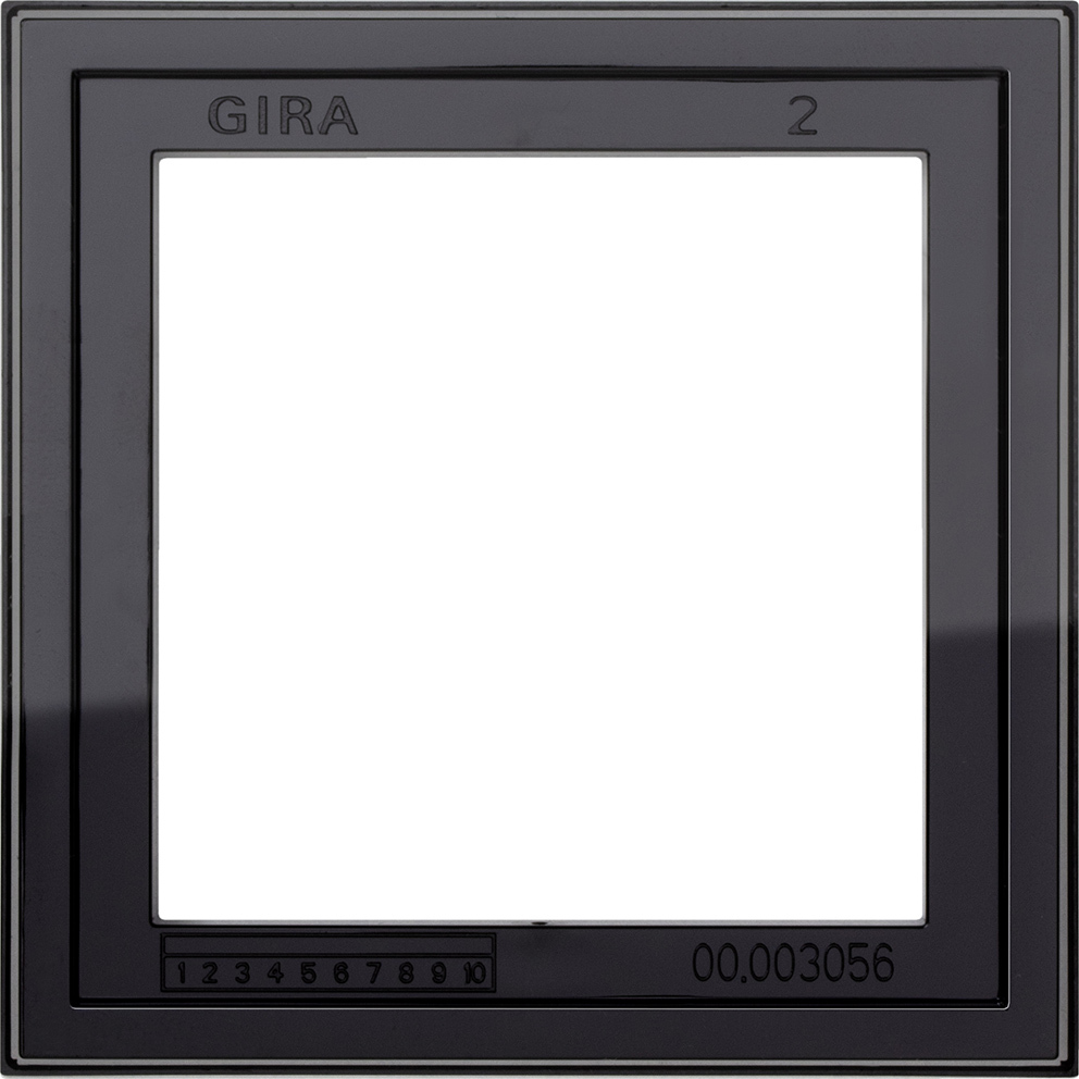 1St. Gira 131105 Montageadapter 1fach E2 Schwarz