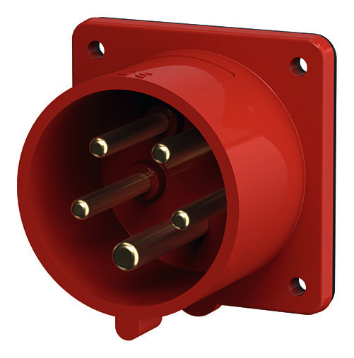 1St. Mennekes 853 Anbaustecker 16A5p 6H400V IP44...