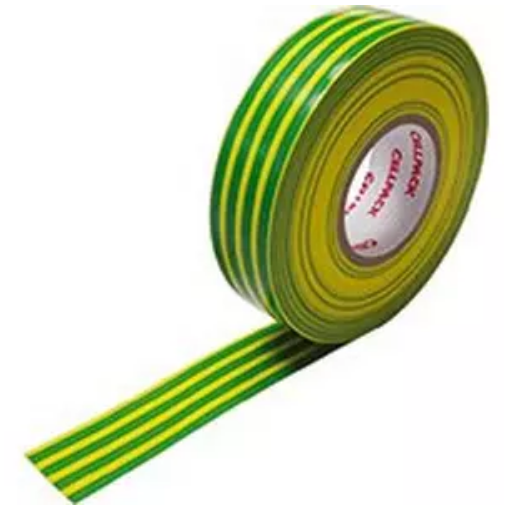 8St. Cellpack No. 328 0.18-19-20 g PVC-Isolierband, gruen-gelb