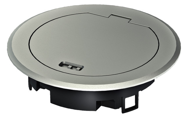 1St. Hager BSR02MKS Metall Klappdeckel für BSR02 Silber 1St. Hager BSR02MKS Metall Klappdeckel für BSR02 Silber