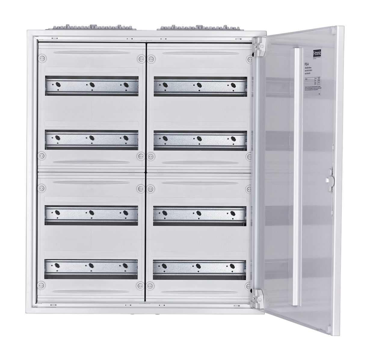 1St. F-Tronic FV2-4 AP Feldverteiler FV2-4, 2-feldrig, 4r, 650x550x165mm 7110223