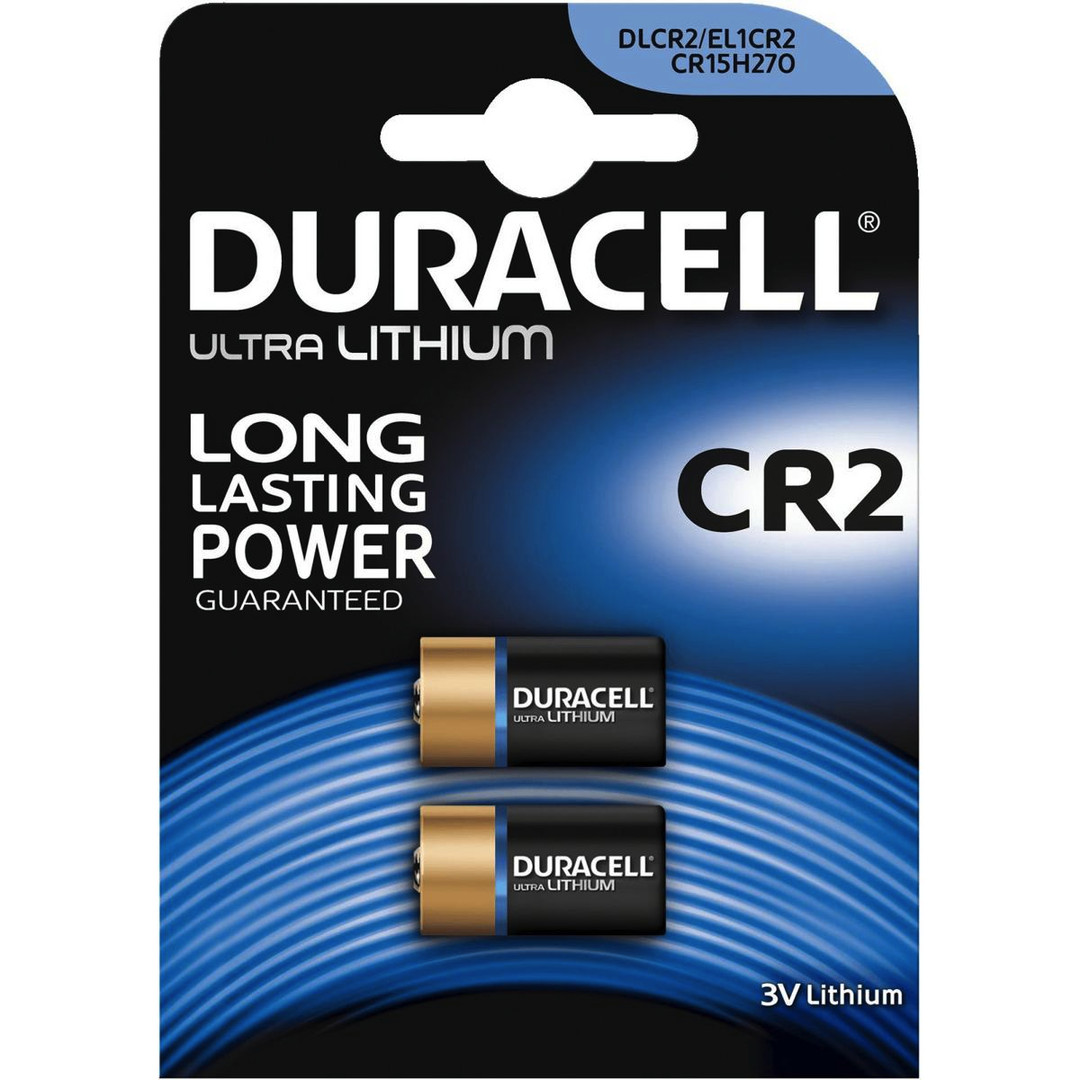 1St. Duracell Photobatterie DCR2-B2 030480 Lithium 3V 850mAh 2er Blister