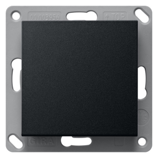 1St. Gira 2461005 BT Wandsender 1f System 55 Schwarz m