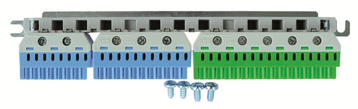 1St. Striebel ZK225 N/PE für Verteilerfeld, mittig N=1
