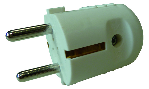 1St. PROTEC.class PSSTK13 SK Klappstecker 16A, weiss