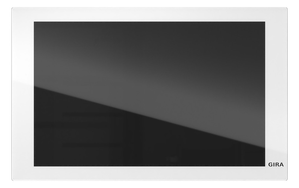 1St. Gira 123712 Wohnungsstation Video IP + WLAN Glas weiss