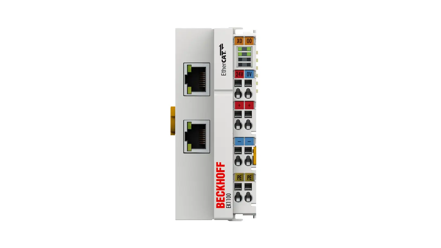 1St. Beckhoff Automation EK1100 EtherCAT-Koppler für E-Bus-Klemmen (ELxxxx)...