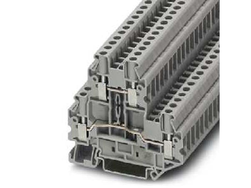 1St. Phoenix Contact UTTB 4 Doppelstockklemme 3044814 1St. Phoenix UTTB 4 Doppelstockklemme 3044814