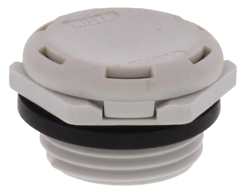 10St. Wiska 10106591 EVPS 20 LG Atmende Verschlussschraube M20, lichtgra