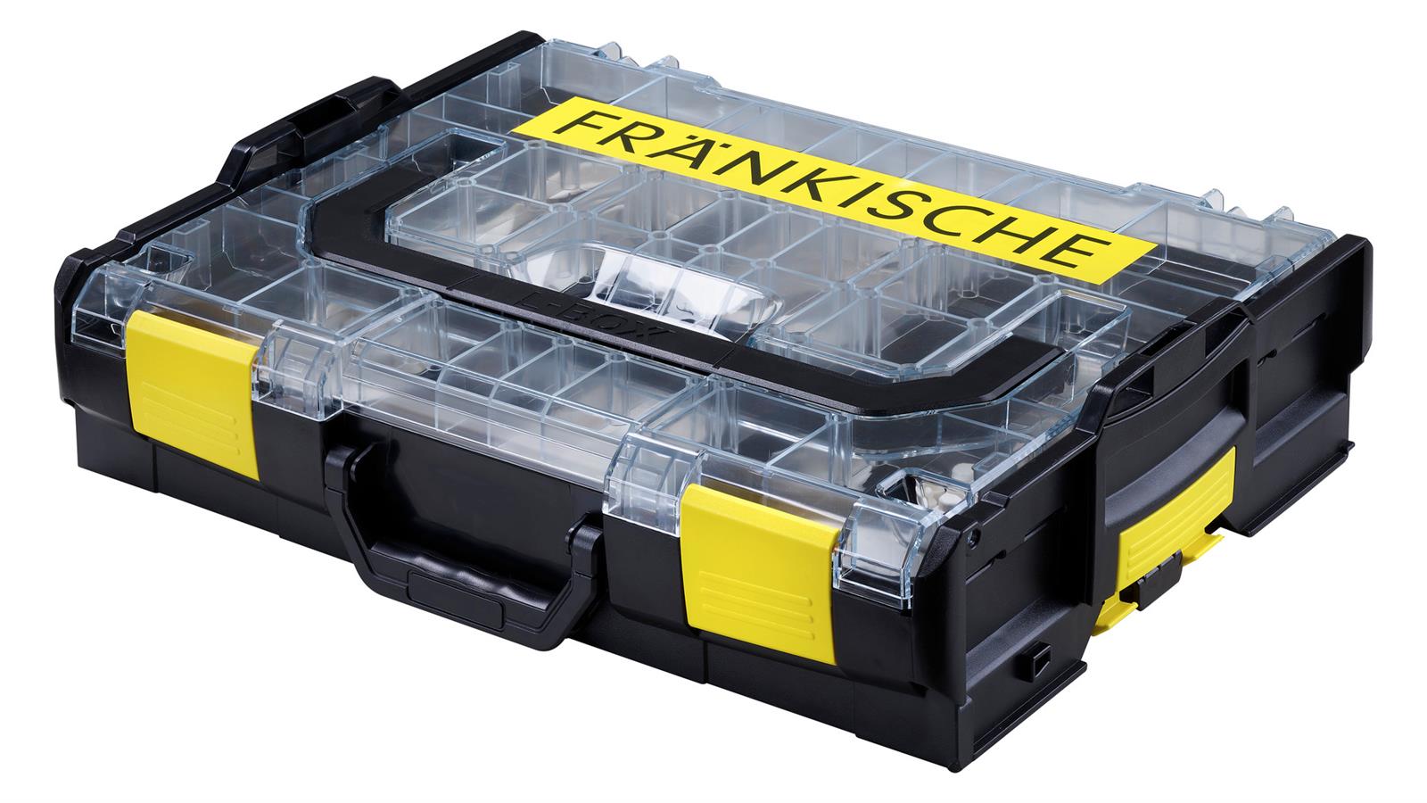 1St. Fränkische Fibre net Starter-Set 7, Sortimentskoffer Zubehör